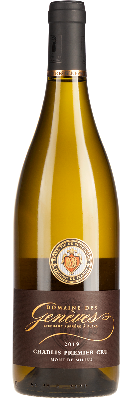 Chablis 1cru mont de mileu domaine des geneves web