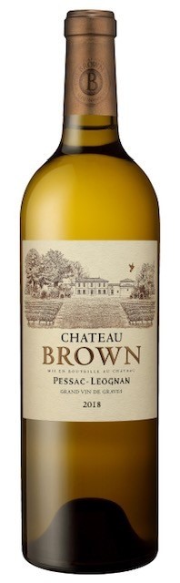 Chateau brown white pessac leognan 2018