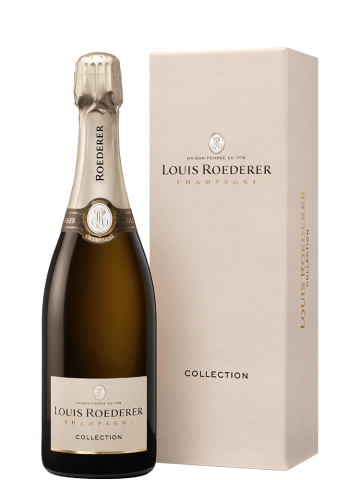 Louis roederer collection in luxe geschenk verpakking